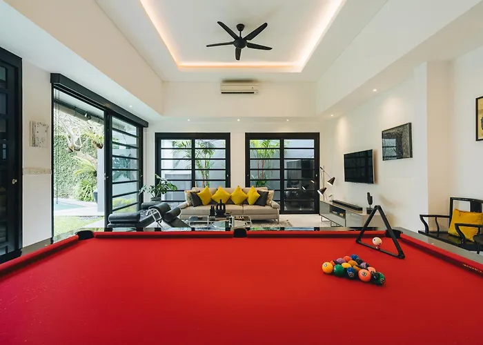 Luxury 3br With Pool, Billiards, & Sound In Umalas Canggu