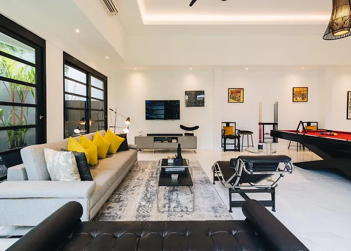 Villa Luxury 3br With Pool, Billiards, & Sound In Umalas *
